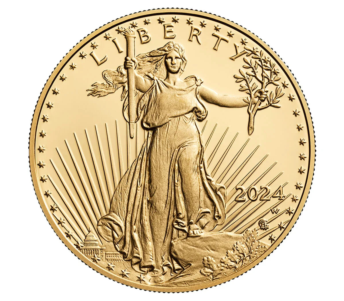 American Eagle 2024 One Ounce Gold Coin