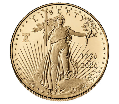 American Eagle 2026 250th Anniversary One Ounce Gold Coin