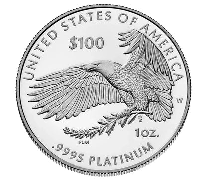 Charters of Freedom 2026 Platinum Coin - Declaration of Independence