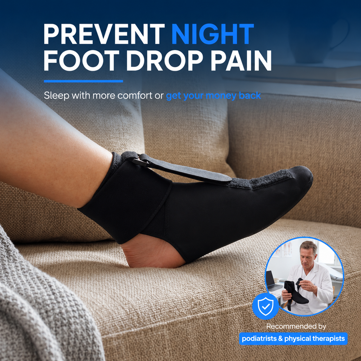 Foot Drop Night Orthosis