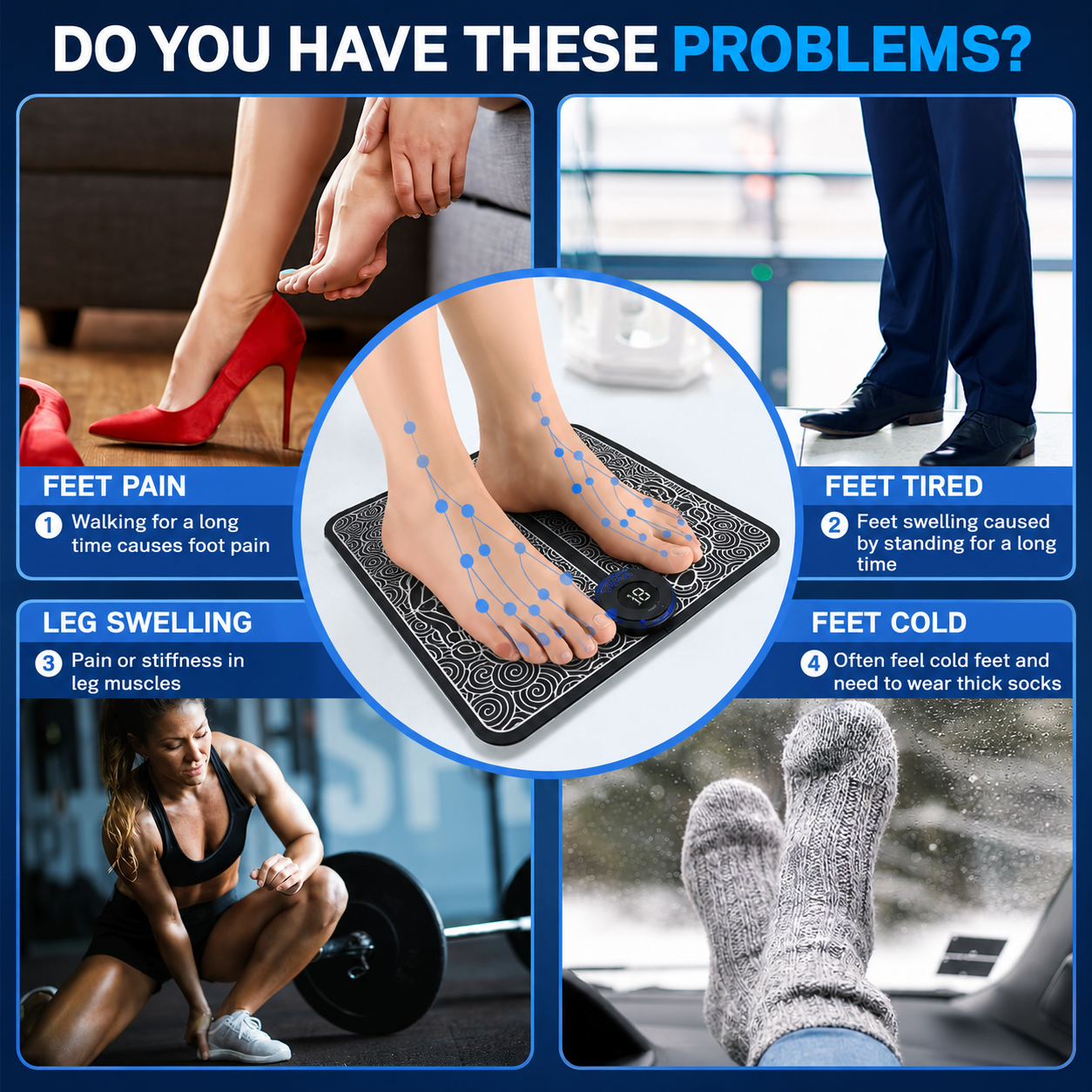 Comfave™ EMS FootPulse Mat