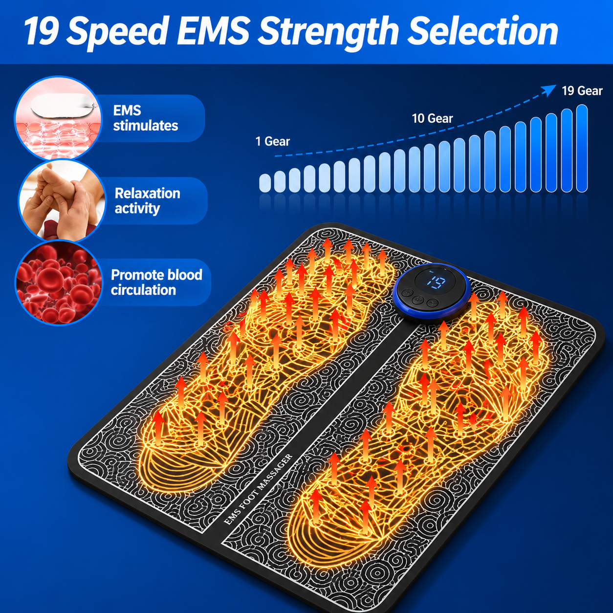 Comfave™ EMS FootPulse Mat
